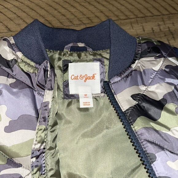 NWT Camo Kid 👦 👧 Water 💦 & Wind 💨 Resistant front pocket east zip up ⬆️ warm - Picture 13 of 17